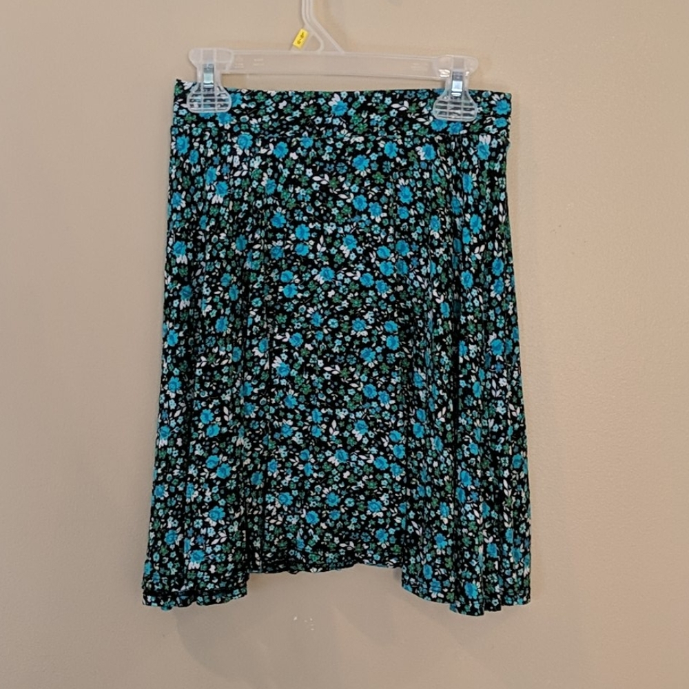 SO Floral Skater Skirt